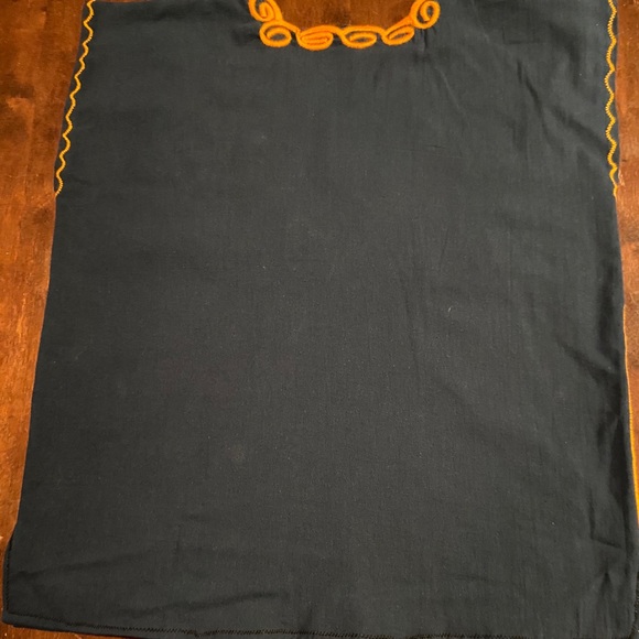 Authentic Handmade Mexican Blouse - Picture 4 of 8